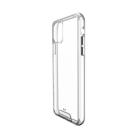 Capa de Silicone com Cantos Duras para Apple iPhone 12 Mini Transparente